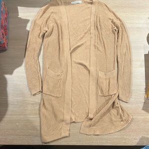 Tan Cardigan